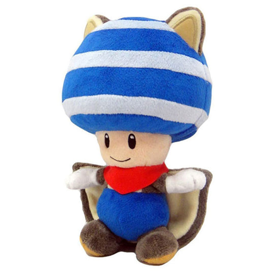 Super Mario Bros. - Plush Figure - Blue Toad Flying Plush - 20cm