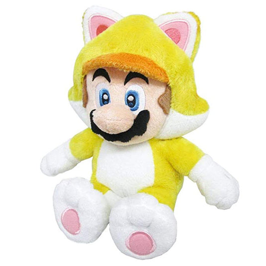 Super Mario Bros. - Plush Figure - Cat Mario Plush - 23cm