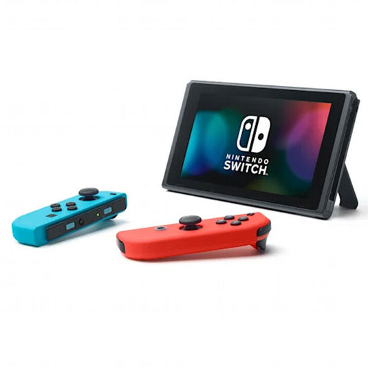 Nintendo Switch with Neon Blue / Neon Red Joy-Con Controllers - Switch Sports - Limited Edition