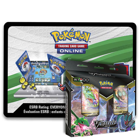 Pokemon - Rayquazua Vs. Noivern Battle Deck - Online Code Card