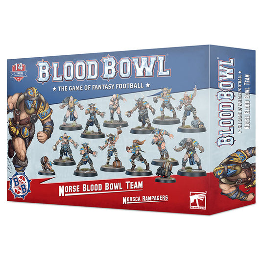 Blood bowl - Norse Team - Norsca Rampagers