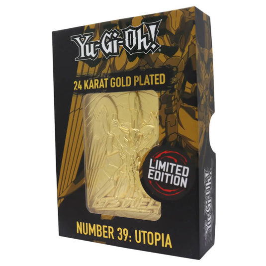Yu-Gi-Oh! Limited Edition 24K Gold Plated Collectible - Number 39: Utopia
