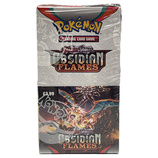 Pokémon - Scarlet & Violet - Obsidian Flames - Half Booster Box (18 Boosters)