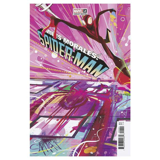 Miles Morales Spider-Man - Issue 2 Graffiti Variant