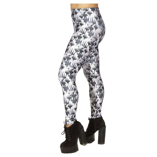 Magic the Gathering - MTG Logo Black & White Leggings