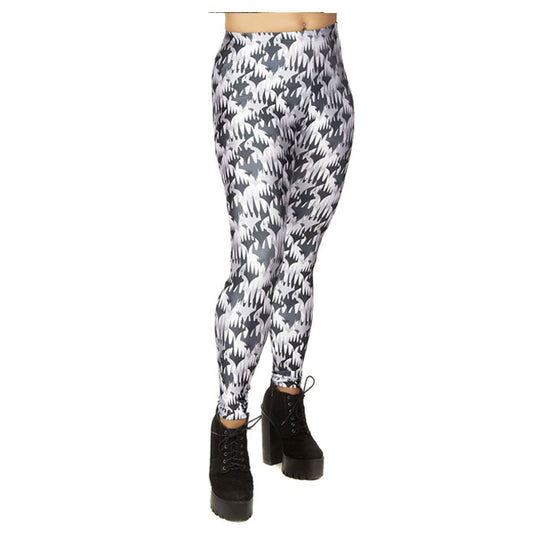 Magic the Gathering - MTG Logo Black & White Leggings