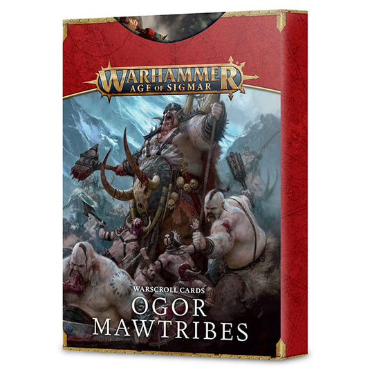 Warhammer Age Of Sigmar - Ogor Mawtribes - Warscroll Cards