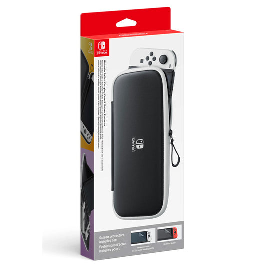 Nintendo Switch OLED - Carrying Case and Screen Protector