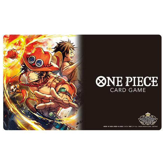 One Piece Card Game - Playmat and Storage box Set - Portgas.D.Ace