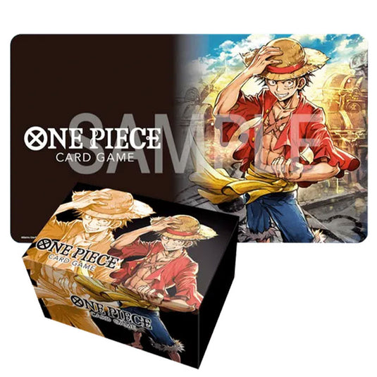 One Piece Card Game - Playmat and Storage box Set - Monkey D.Luffy
