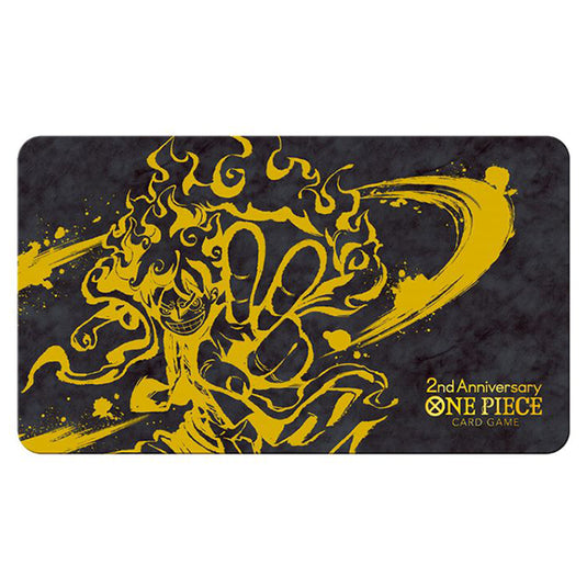 one piece card game japanese 2nd anniversary set playmat