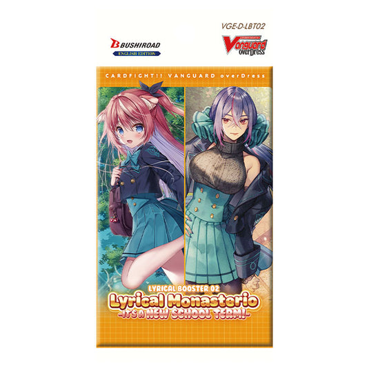 Cardfight!! Vanguard - overDress - Lyrical Monasterio - It's a New School Term! - Booster Pack