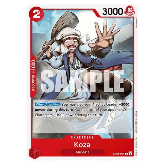 One Piece - Memorial Collection - Koza (Common) - EB01-004