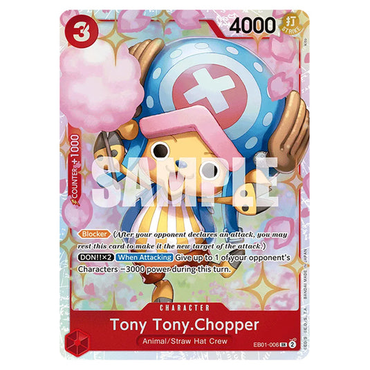 One Piece - Memorial Collection - Tony Tony.Chopper (Super Rare) - EB01-006