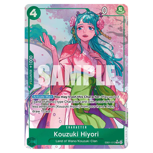 One Piece - Memorial Collection - Kouzuki Hiyori (Alternate Art) - EB01-013