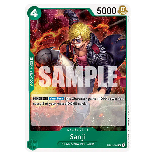 One Piece - Memorial Collection - Sanji (Rare) - EB01-014