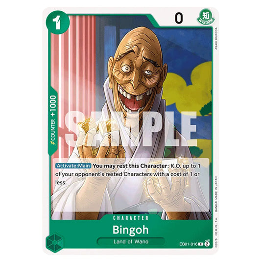 One Piece - Memorial Collection - Bingoh (Common) - EB01-016