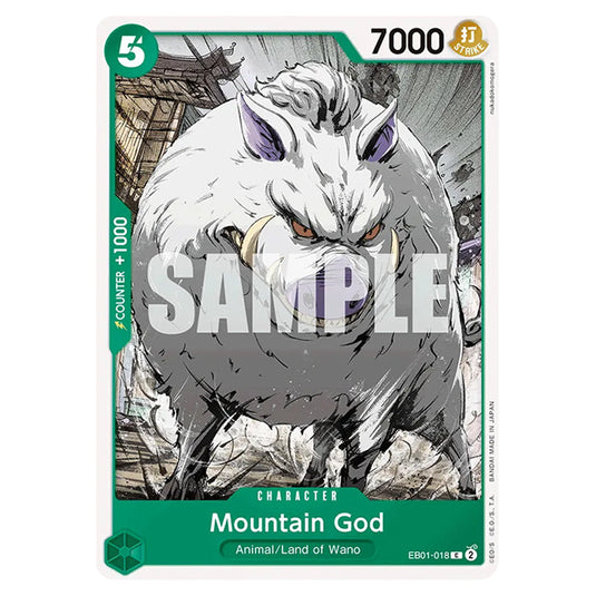 One Piece - Memorial Collection - Mountain God (Common) - EB01-018