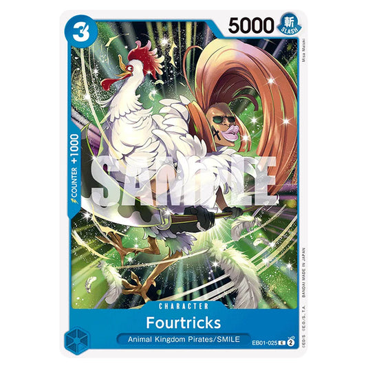 One Piece - Memorial Collection - Fourtricks (Common) - EB01-025