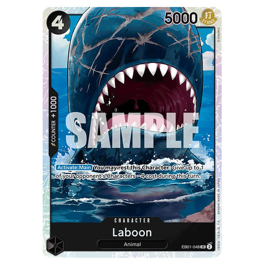 One Piece - Memorial Collection - Laboon (Super Rare) - EB01-048