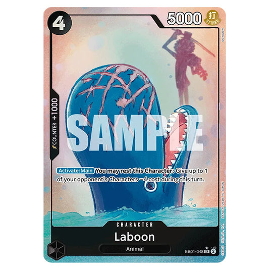 One Piece - Memorial Collection - Laboon (Alternate Art) - EB01-048