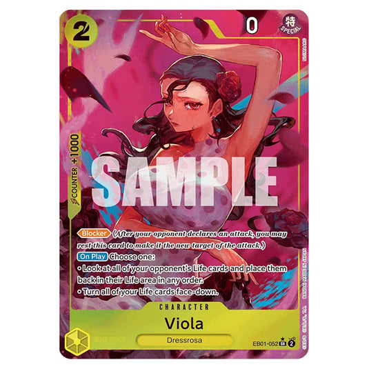 One Piece - Memorial Collection - Viola (Alternate Art) - EB01-052