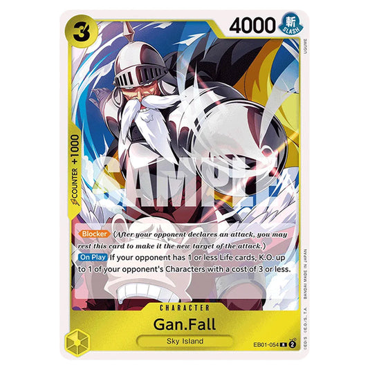 One Piece - Memorial Collection - Gan.Fall (Rare) - EB01-054