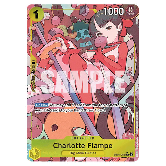 One Piece - Memorial Collection - Charlotte Flampe (Alternate Art) - EB01-056