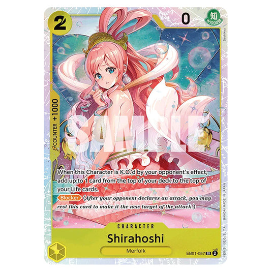 One Piece - Memorial Collection - Shirahoshi (Super Rare) - EB01-057