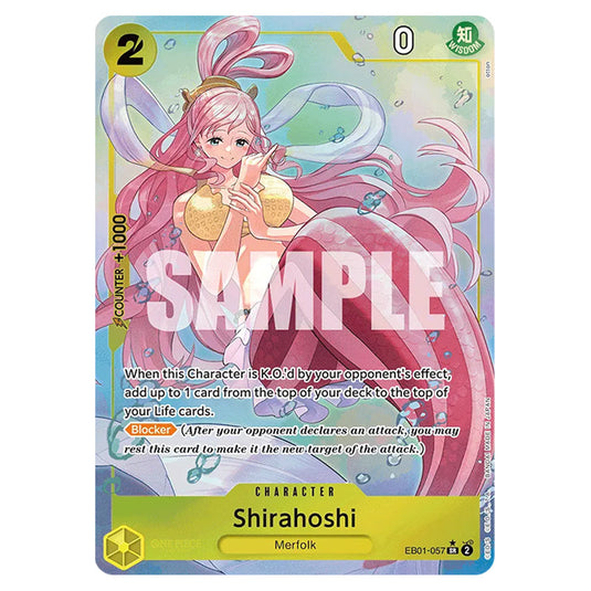 One Piece - Memorial Collection - Shirahoshi (Alternate Art) - EB01-057