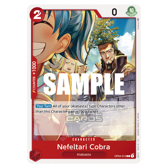 One Piece - Kingdoms of Intrigue - Nefeltari Cobra (Common) - OP04-012