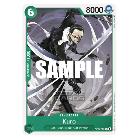 One Piece - Kingdoms of Intrigue - Kuro (Common) - OP04-023