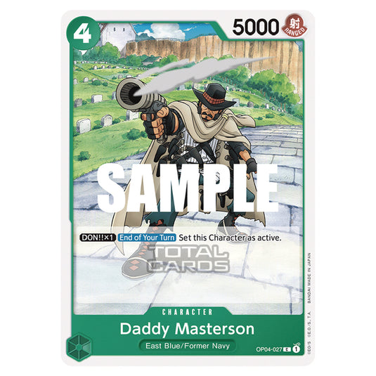 One Piece - Kingdoms of Intrigue - Daddy Masterson (Common) - OP04-027