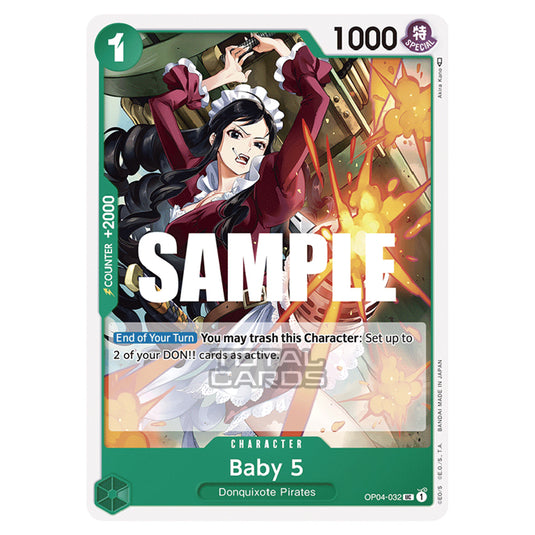 One Piece - Kingdoms of Intrigue - Baby 5 (Uncommon) - OP04-032