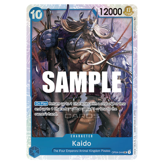 One Piece - Kingdoms of Intrigue - Kaido (Super Rare) - OP04-044