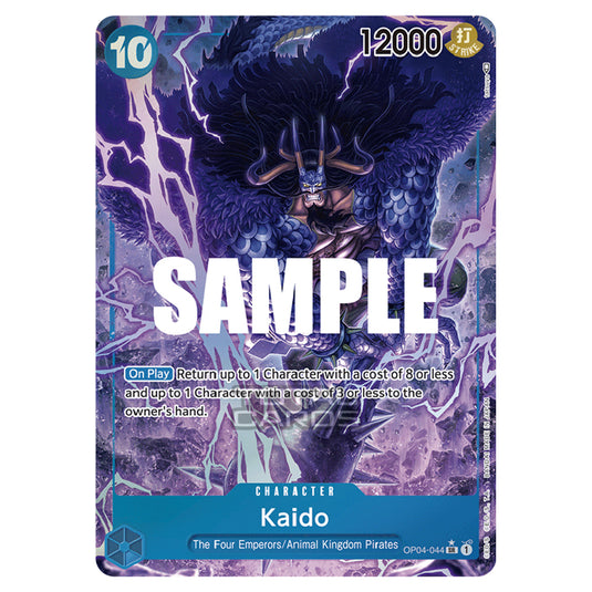 One Piece - Kingdoms of Intrigue - Kaido (Super Rare) - OP04-044a