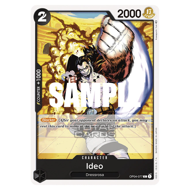 One Piece Kingdoms Of Intrigue Ideo Common OP04 077 one-piece-kingdoms-of-intrigue-ideo-common-op04-077