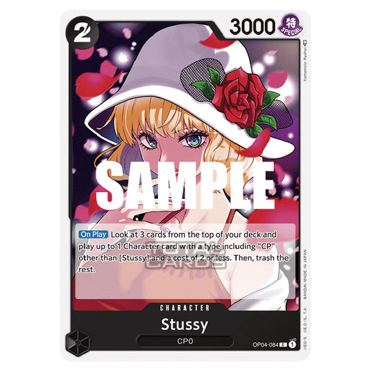 One Piece - Kingdoms of Intrigue - Stussy (Common) - OP04-084