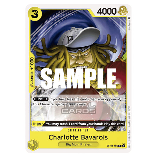 One Piece - Kingdoms of Intrigue - Charlotte Bavarois (Common) - OP04-106
