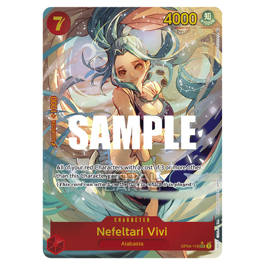 One Piece - Kingdoms of Intrigue - Nefeltari Vivi (Secret Rare)