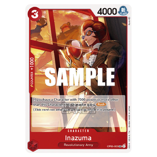 one piece trading card game awakening of the new era One Piece - Awakening of the New Era - Inazuma (Uncommon)