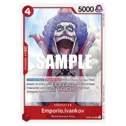 One Piece - Awakening of the New Era - Emporio.Ivankov (Uncommon) - OP05-004