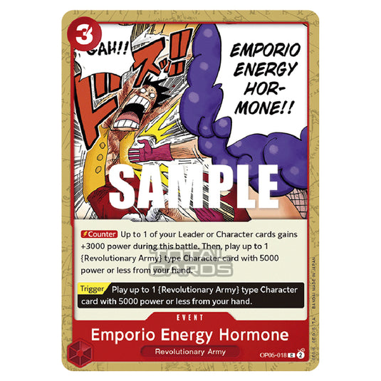 One Piece - Awakening of the New Era - Emporio Energy Hormone (Common) - OP05-018