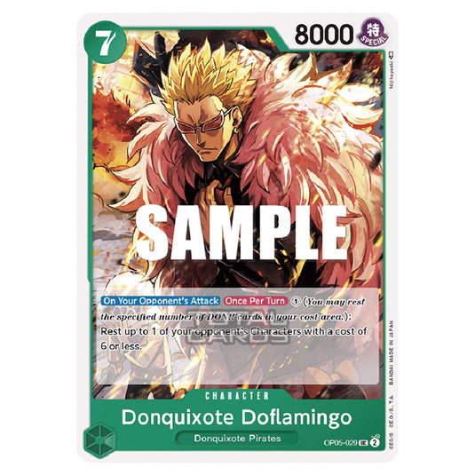 One Piece - Awakening of the New Era - Donquixote Doflamingo (Uncommon) - OP05-029