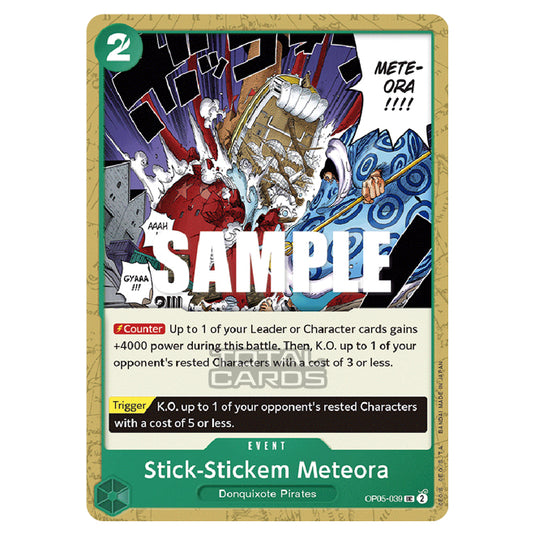 One Piece - Awakening of the New Era - Stick-Stickem Meteora (Uncommon) - OP05-039