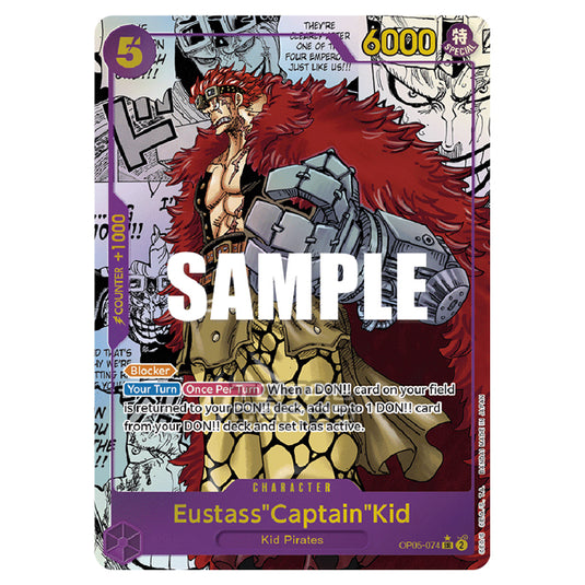 One Piece - Awakening of the New Era - Eustass"Captain"Kid (Super Rare) - OP05-074c