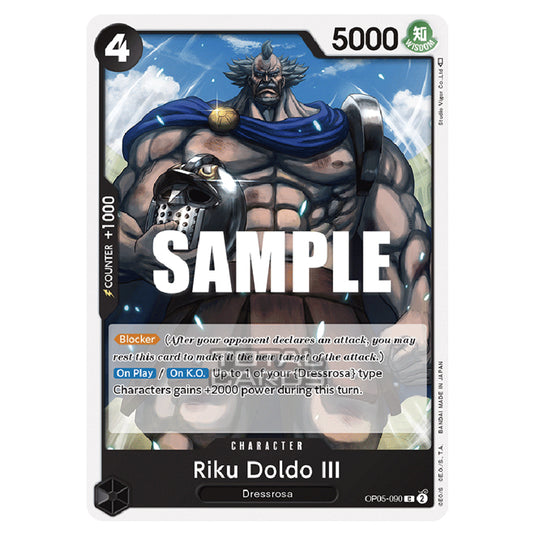 One Piece - Awakening of the New Era - Riku Doldo III (Common) - OP05-090
