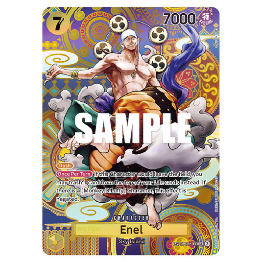 One Piece - Awakening of the New Era - Enel (Special Card) - OP05-100c