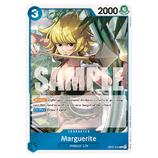 Marguerite OP07-054 card from the One Piece set 500 Years in the Future