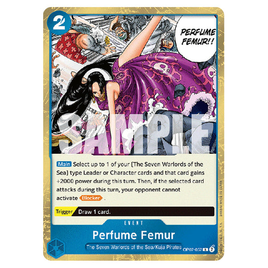 Perfume Femur OP07-057 card from the One Piece set 500 Years in the Future